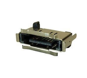 eSATA 7pin Plug Straight SMT Type