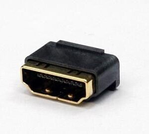 HDMI Receptacle Socket for Cable Assembly w/o P.C.B. Connectors