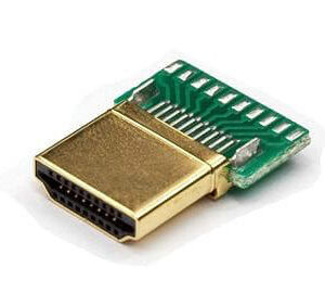 HDMI Male w/1.8mm pitch P.C.B. Connectors