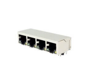 RJ45 Connector (Rec.) Tab Down