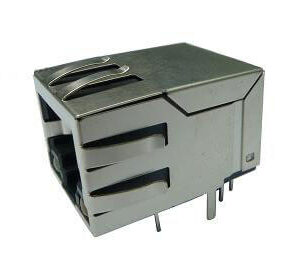 RJ45 Connector w/Filter 1000M Right Angle Type (w/Power-over)