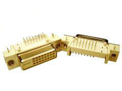 DVI (24+1) R/A P.C.B. Type