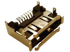 eSATA 7pin Plug R/A SMT Type